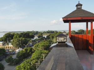 Aussicht vom Hoteldach